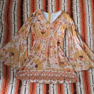 Vintage floral dress